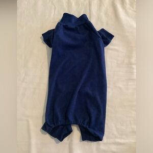 Navy Blue Dog onesies